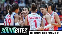 PVL: Creamline regroups after Set 1 loss, smashes Galeries Tower