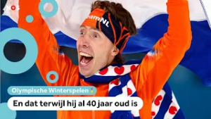 Brons voor Jorrit Bergsma op 10.000 meter schaatsen