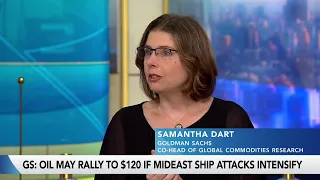 Goldman Warns Oil May Rally to $120 on Ship Disruptions