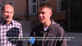 FKG UGOSTILA UČENIKE I PROFESORE IZ BRATSKE ŠKOLE IZ TALIJANSKOG GRADA BOLZANA