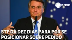 Nunes Marques gives PGR 10 days to respond to Bolsonaro's criminal revision request