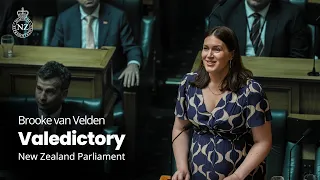 Brooke van Velden MP Valedictory Statement, 22 September 2026