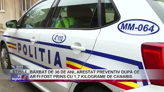 01 36-YEAR-OLD MAN PLACED UNDER PREVENTIVE ARREST AFTER BEING CAUGHT WITH 1.7 KILOGRAMS OF CANNABIS