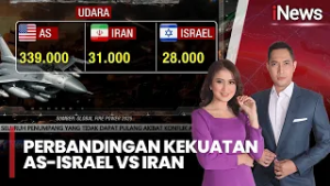 Perbandingan Kekuatan AS-Israel vs Iran, Iron Dome Gagal Cegah Serangan Jadi Sorotan |iNews Sore 3/3