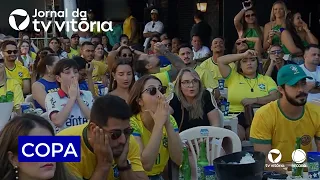 Capixabas vão à loucura com vitória do Brasil contra o Japão