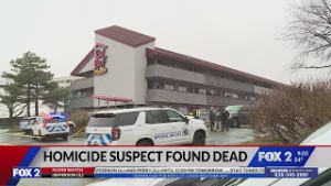 Homicide suspect found dead at Red Roof Inn in St. Louis