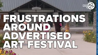 Frustrations around advertised art festival in Mishawaka