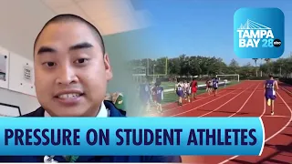 Pediatric psychologist addresses pressures faced by student athletes