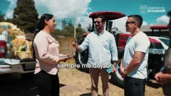 More tools for production and more opportunities for the Ecuadorian countryside. 🚜