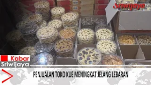 Penjualan Toko Kue Kering Palembang Meningkat Jelang Lebaran