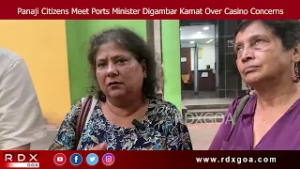 Panaji Citizens Meet Ports Minister Digambar Kamat Over Casino Concerns