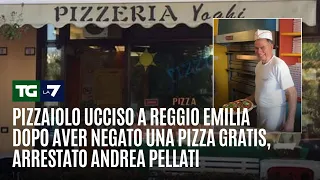 Pizzaiolo killed in Reggio Emilia after refusing to give away a free pizza, Andrea Pellati arrested