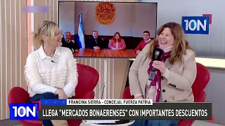 FRANCINA SIERRA IN STUDIO: MARKETS AND STUDENT COUNCIL