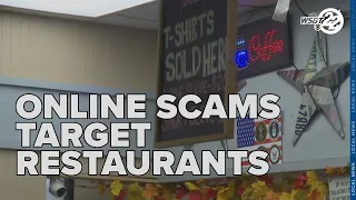 Online scams target local restaurants