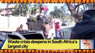 Waste crisis deepens in South Africa’s largest city