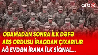 Tramp bunu Obamadan SONRA ETDİ: ABŞ ordusu İraqı TƏCİLİ TƏRK EDİR - İrana savaşla bağlı İLK SİQNAL