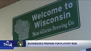 Milwaukee businesses ready for bigger crowds as Brewers head to playoffs