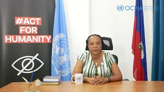 Message from the UN Humanitarian Coordinator in Haiti, Nicole Flora Boni Kouassi