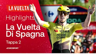 🇮🇹 Stage 2 | HIGHLIGHTS | La Vuelta 2026