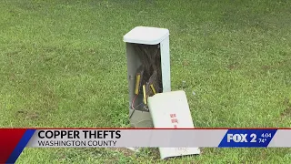 Copper thieves blamed for phone and internet outages
