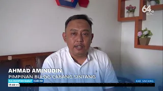 SEPTEMBER 7, 2026 BULOG SINTANG RESUMES FOOD AID DISTRIBUTION TO THE COMMUNITY