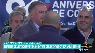 Con un evento del que participó el presidente Yamandú Orsi, COFE conmemoró su 62º aniversario