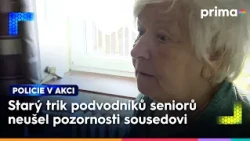 Podomní šmejd si za oběť vybral důvěřivou seniorku | Policie v akci