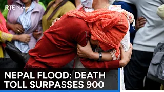 Nepal flood death toll surpasses 900 as number of missing climbs | RTÉ News