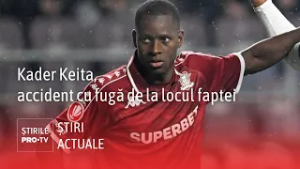 Ce a declarat fotbalistul de la Rapid care a accidentat grav o femeie cu mașina și a fugit