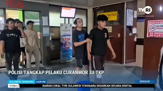 POLISI TANGKAP PELAKU CURANMOR 33 TKP