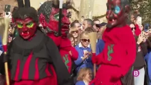 SANT ANTONI 2026: PRIMER BALL DE DIMONIS DE SA POBLA