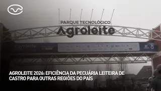 Agroleite 2026: The efficiency of Castro's dairy farming for other regions of the country