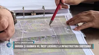 Ghiroda and Giarmata Vii, underground infrastructure works begin