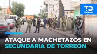 Attack at Torreón middle school: two youths break in, kill the assistant principal, and are arrested