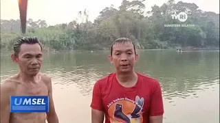 SUMSEL TODAY - STUDENT WHO DROWNED IN LEMATANG RIVER FOUND