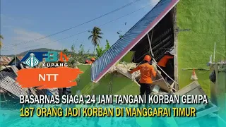 Day 3 of NTT Earthquake, Basarnas: 187 Earthquake Victims in East Manggarai