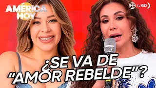 América Hoy: Kassandra Chanamé is set to step down from the "Amor Rebelde" orchestra (TODAY)