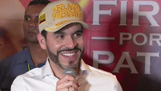 Abelardo de la Espriella announced that his presidential inauguration will be in Cali
