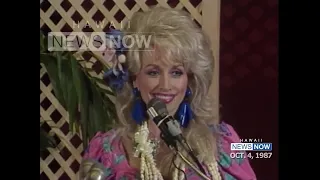 From HNN’s archives: How Dolly Parton left her mark in Waikiki during 1987 visit