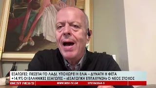 Εξαγωγές: Πιέζεται το λάδι, υποχωρεί η ελιά – Δυνατή η φέτα