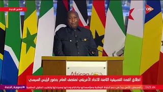 كلمة رئيس الاتحاد الأفريقي خلال القمة التنسيقية الثامنة للاتحاد الافريقي لمنتصف العام