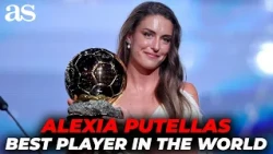ALEXIA PUTELLAS WINS THE BALLON D’OR! Full Speech from the WORLD’S BEST WOMEN’S PLAYER