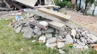 Governor of Caldas toured the western part of the department following the earthquake
