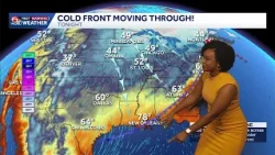 Heads up, Louisiana, Mississippi: a strong cold front moves in Friday, dropping temperatures for ...