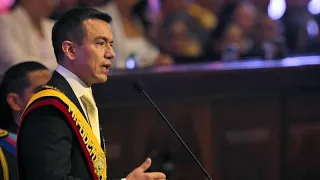 Ecuadorian president arrives in China for his first state visit
