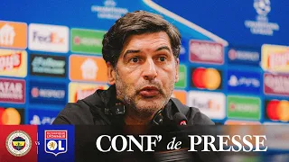 Paulo Fonseca avant Fenerbahçe-OL : "Nous pourrons voir un OL plus courageux, plus concentré"