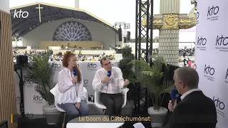Le boom du Catéchuménat - #PapeEnFrance