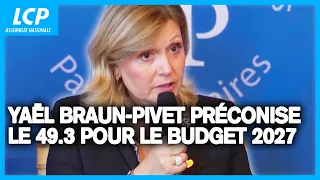 2027 Budget: Yaël Braun-Pivet advocates for a "quick 49.3 on a reasonable budget" - 07/09/2026