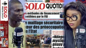 REVUE DES TITRES  FR. AVEC FATOU ABDOU NDIAYE FALL ET AL AMINE SENGHOR SUR SOLO MEDIA...
