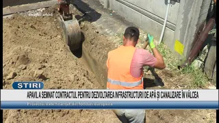 APAVIL HAS SIGNED THE CONTRACT FOR THE DEVELOPMENT OF WATER AND SEWAGE INFRASTRUCTURE IN VÂLCEA